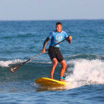 Cours de stand-up paddle - Philippe - école de surf Hastea